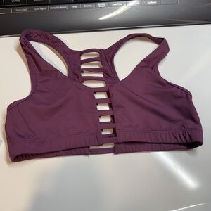 PINK Victoria's Secret Purple Sports Bra